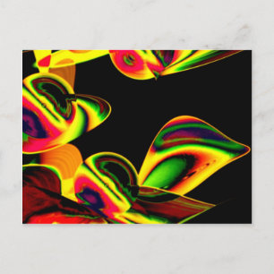 Neon Postkarte