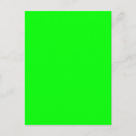 Neon Postkarte
