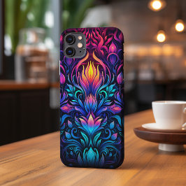 Neon Psychedelic Decopunk Design Nr. 908 Case-Mate iPhone Hülle