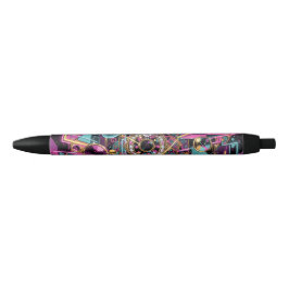 Neon Psychedelic Luxury Lounge Art Kugelschreiber
