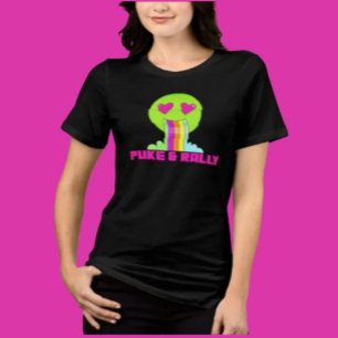 Neon Puke & Kundgebung Shirt   Feier