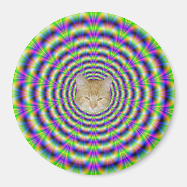 Neon Pulse Magnet + Katze (Vorne)