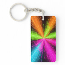 Neon Radial Burst Explosion