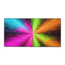 Neon Radial Burst Explosion