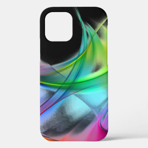 Neon Rainbow Abstract Design Case-Mate iPhone Hülle