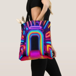 Neon Rainbow Gateway Tasche