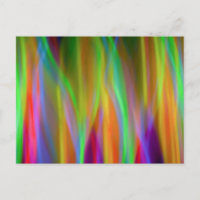 Neon Rainbow - Hell und fröhlich - Postkarte
