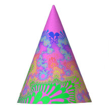 Neon Rainbow Sunburst