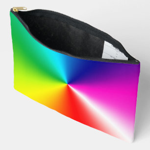 Neon Rainbow Vortex Zubehörtasche
