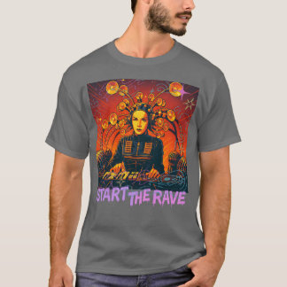 Neon Rebellion Urban Pop Art Attitüde Freunde T-Shirt