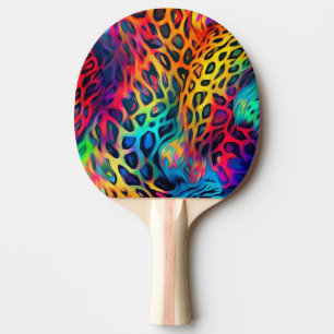 Neon-Regenbogen-Tischtennisschläger Tischtennis Schläger