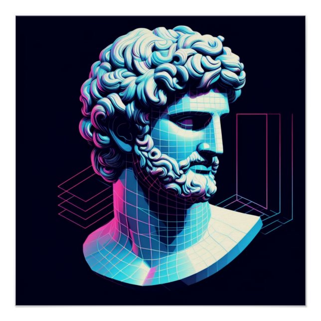 Neon Renaissance Poster (Vorderseite)