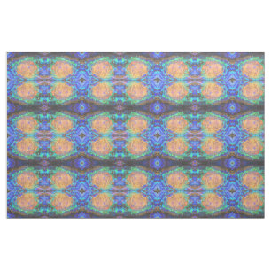 Neon Retro Geometric Horizontal Stripe Mosaik Stoff