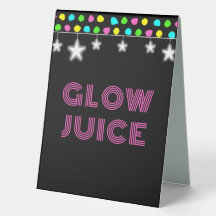 Neon Retro Stars Glow Party