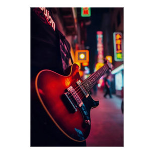 Neon-Rhythmus Poster