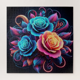 Neon Rose