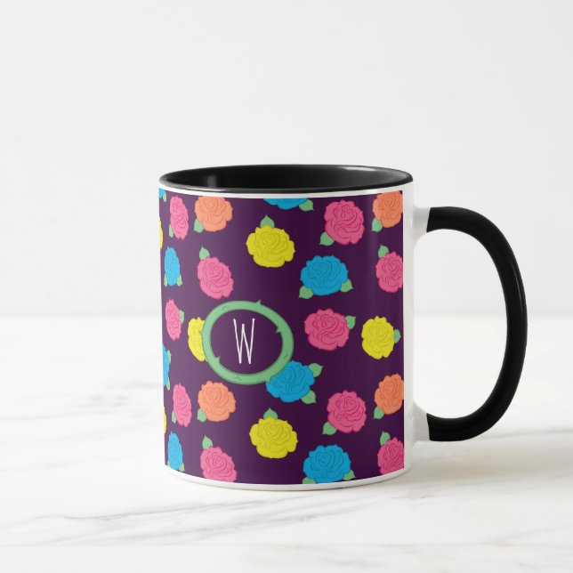 Neon Rose Tasse (Rechts)