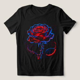 Neon-Rosen-Tri-Blend-T-Shirt Tri-Blend Shirt