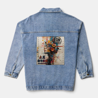 NEON ROSES JEANSJACKE