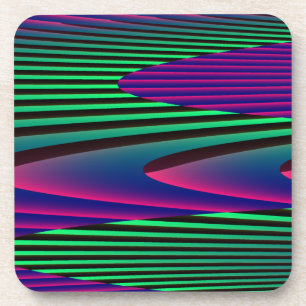 Neon Seas Cork Untersetzer