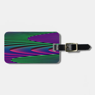 Neon Seas Custom Luggage Tag Gepäckanhänger