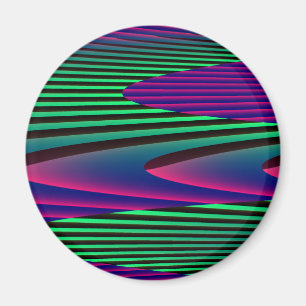 Neon Seas Magnet