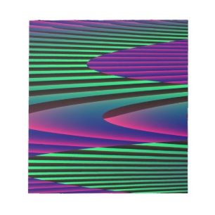 Neon Seas Notepad Notizblock