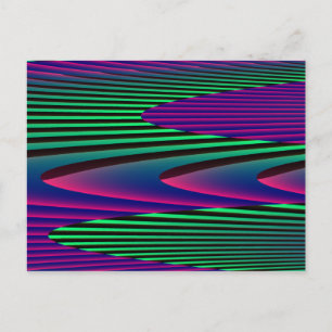 Neon Seas Postcard Postkarte