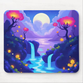 Neon-Seeblick Mousepad