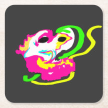 Neon-Seepferdchen-Felsen