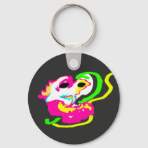 Neon-Seepferdchen-Felsen