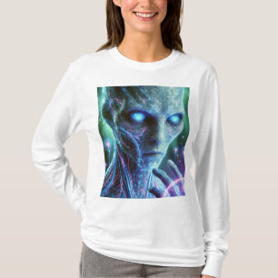 👾 "Neon Sentinel: Wächter der Mystischen Fores T-Shirt