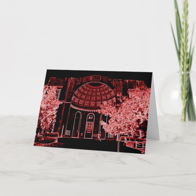 Neon Shoe Karte (Vorderseite)