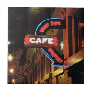 Neon Sign (Cleveland) Tile Fliese