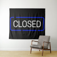 Neon Sign geschlossen