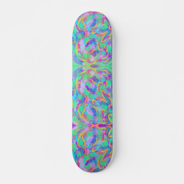 Neon Skateboarddeck (Vorne)