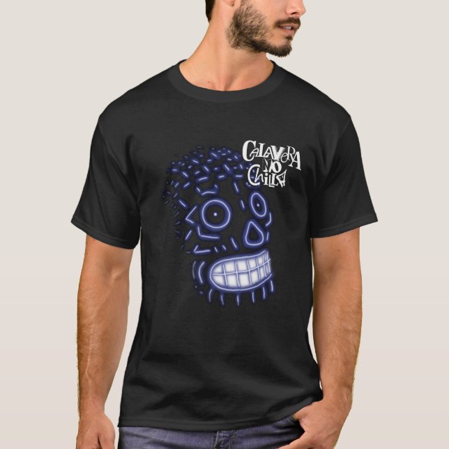 Neon Skull T-Shirt (Vorderseite)