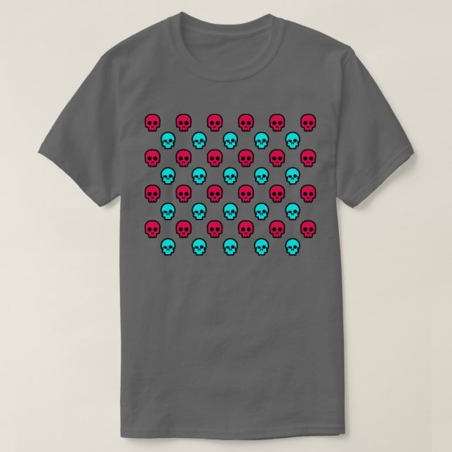 Neon Skulls T-Shirt (Design vorne)