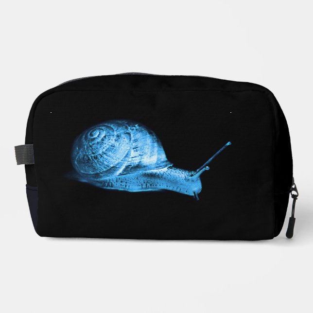 Neon snail waschbeutel (Vorderseite)