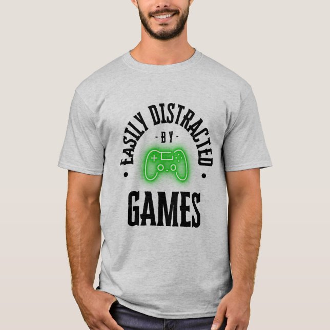 Neon-Spieler T-Shirt (Vorderseite)