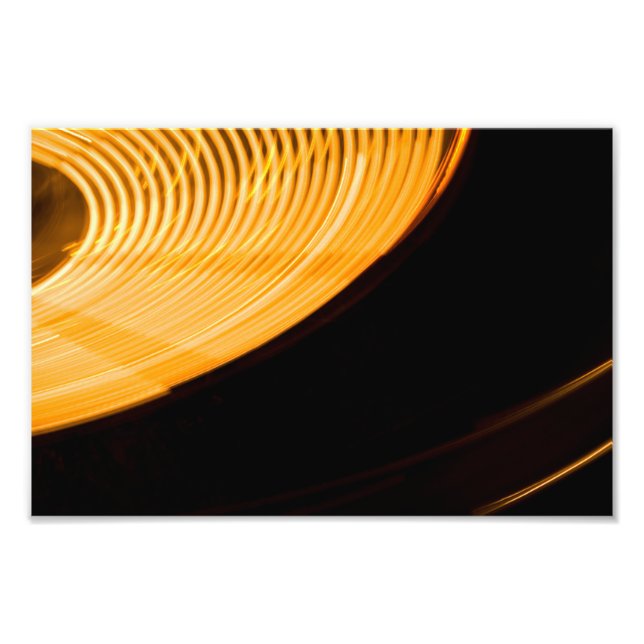 Neon Spin Fotodruck (Vorne)