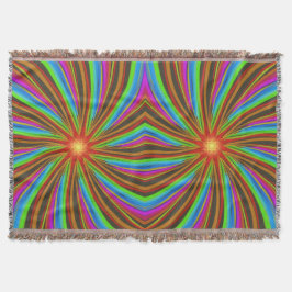 Neon Spiral Vortex – Vibrant Fractal Motion Design Decke