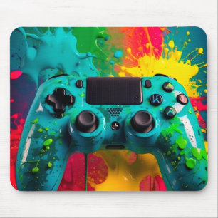 "Neon Splash" Urban Gaming-Mauspad Mousepad