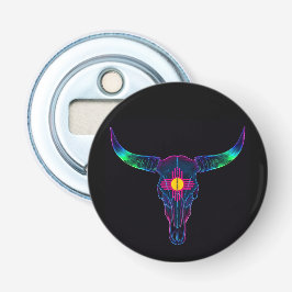 Neon-Steer Flaschenöffner