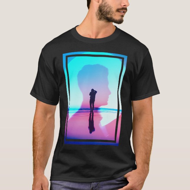 NEON-STRANDERINNERUNGEN T-Shirt (Vorderseite)