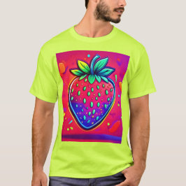 Neon Strawberry Pop T-Shirt