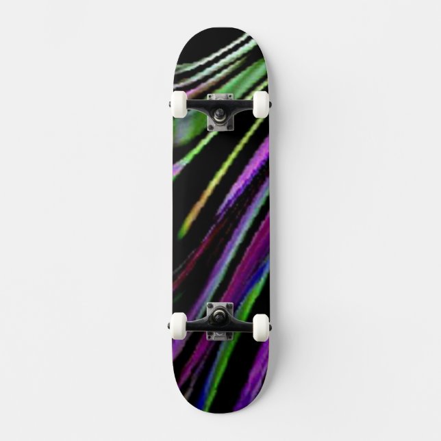 Neon Streek Skateboard (Vorderseite)