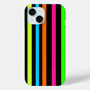 Neon-Streifenmuster Case-Mate iPhone Hülle