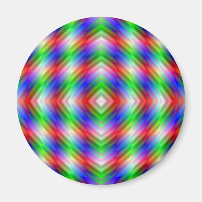 Neon Stripes Magnet (Vorne)