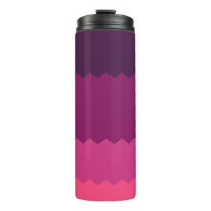 Neon Sunset Pattern Thermosbecher